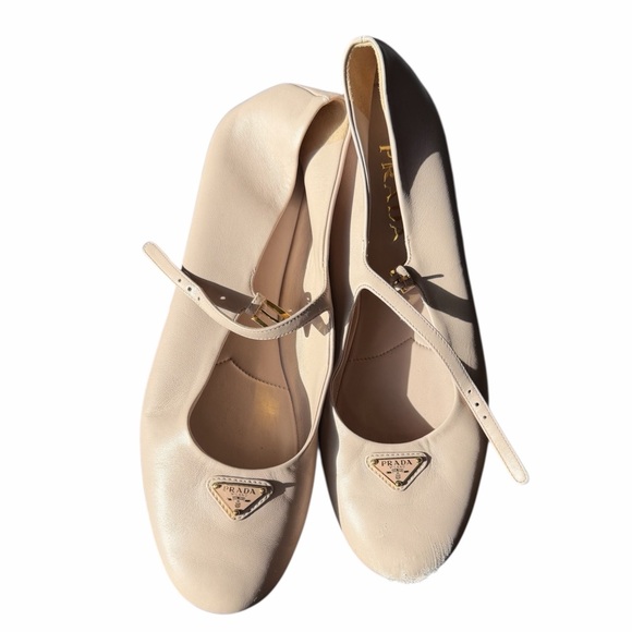 PRADA Nappa Leather Ballerinas - Picture 2 of 15